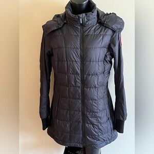 Canada Goose Women’s Ellison Jacket-Black-Large